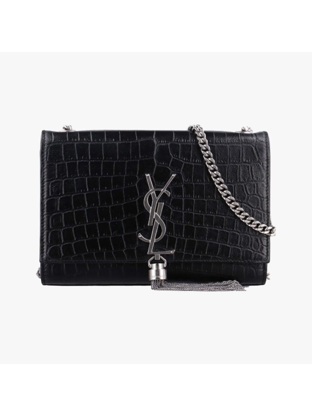 Saint Laurent Kate Black Leather